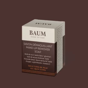 BAUM Savon Démaquillant (100g) pour Tout types de peau